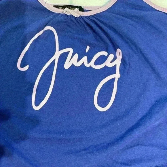 Juicy Couture Black Label Women's Size Large Blue Sleep Camisole Tank Top - Picture 2 of 8